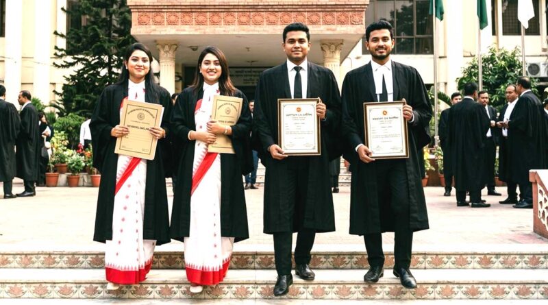 বার কাউন্সিল পরীক্ষায় ঈশা খাঁ ইউনিভার্সিটির সাফল্য Isha Khan University's success in Bar Council Examination